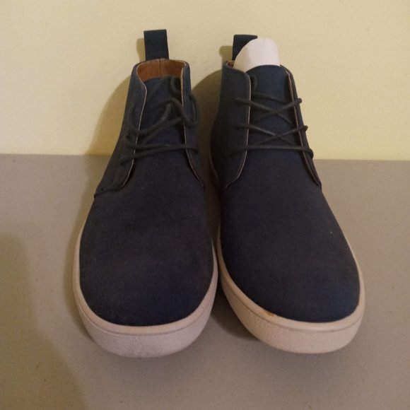Alfani Mens Kenny Plain Toe Navy Chukka Boots, 8.5M NEW in box main image 4